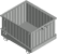 Container with drop away base SB/15